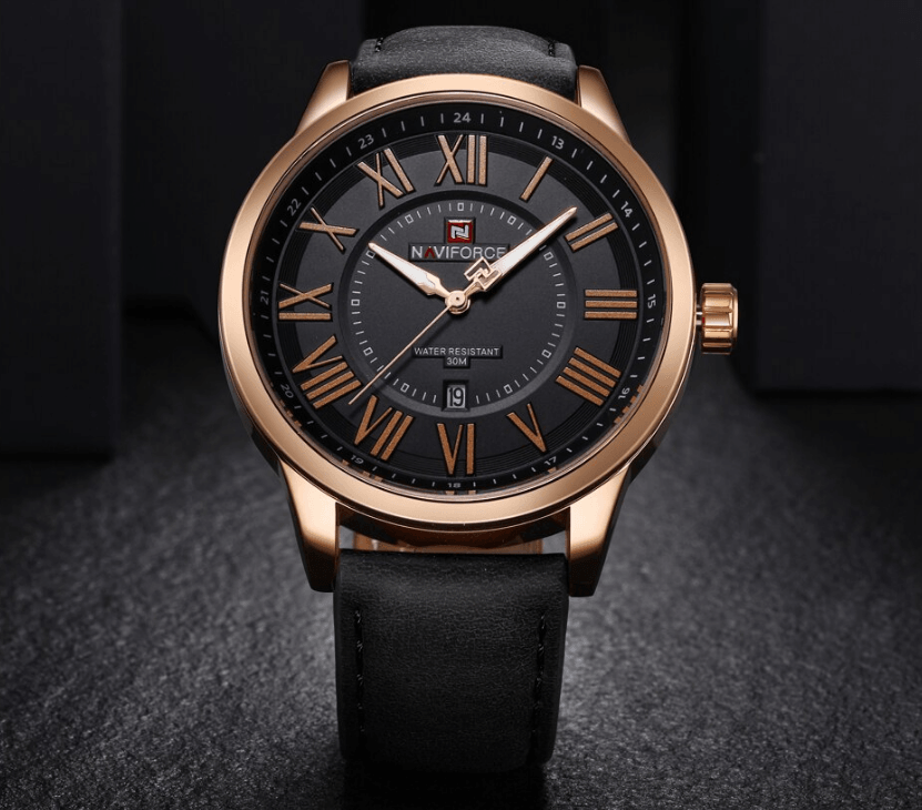 Universal Waterproof Watch With Details Of Great Design  Numbers And Date Display Perfect Gift - SJB-DIAMOND ELITES