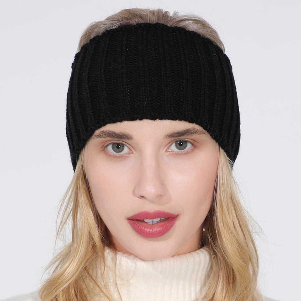 Knitted Hairband Ladies Air Top Ponytail Pi-Mart
