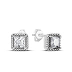 Charm Double Hoop Earrings Pi-Mart