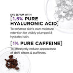 L'oreal Paris Revitalift Derm Intensives Hyaluronic Caffeine Eye Serum, 0.67 fl oz EasyOptionXY LLC