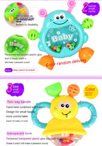 Baby Toys 3-6-12 Months Newborn Rattle 0-1 Year Old Baby Early Childhood Education Toddler Rattle Teether Pi-Mart