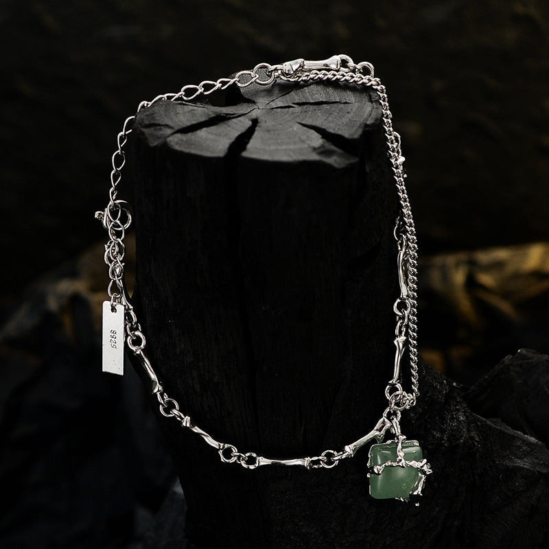 Green Aventurine Bracelet Ornament Women Pi-Mart