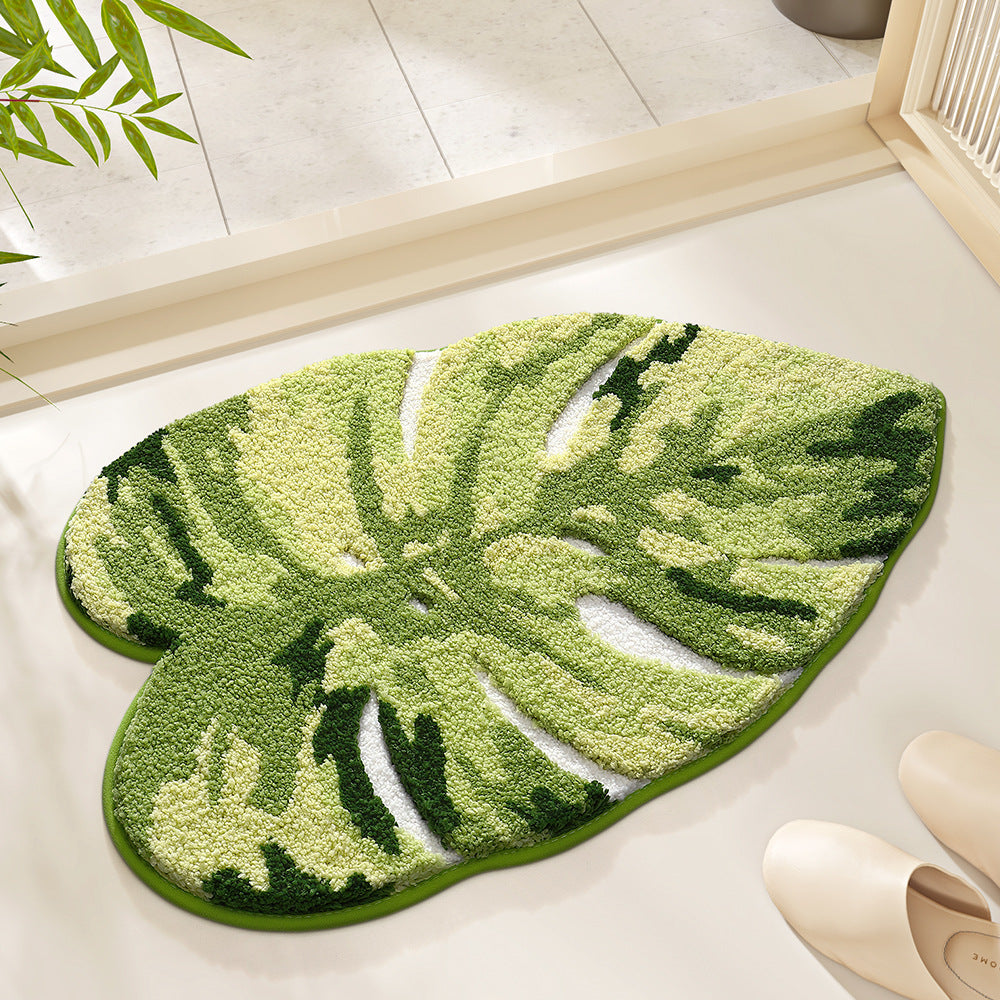 Bathroom Carpet Non-slip High And Low Velvet Floor Mat Pi-Mart