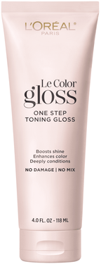L'Oreal Paris Le Color Gloss One Step Toning Gloss Hair Color, Silver, 4 fl oz EasyOptionXY LLC