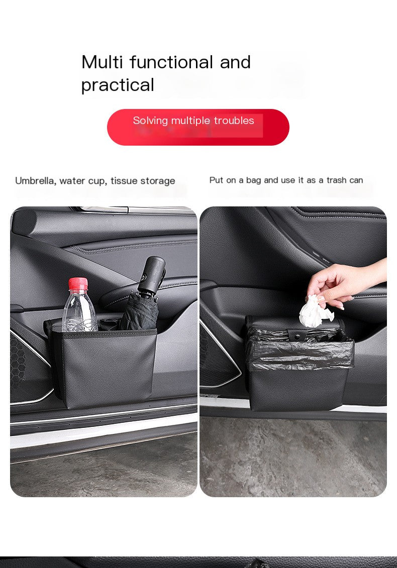Foldable Car Trash & Storage Box Pi-Mart