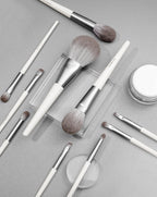 ZOREYA silver foxtail 10 makeup brushes Pi-Mart