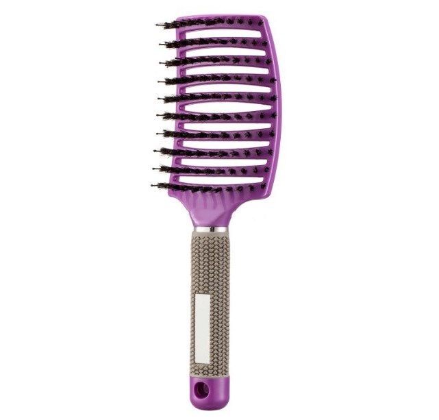 Hairbrush Anti Klit Brushy Haarborstel Women Detangler Hair Brush Bristle Nylon Scalp Massage  Teaser Hair Brush Comb Pi-Mart