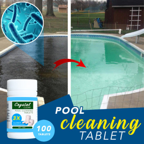 New Cleaning Tablet Instant Effervescent Chlorine Tablet Swimming Pool Decontamination Treatment Pi-Mart