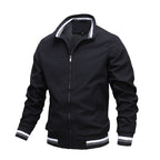 Sports Solid Color Jacket Men's Pi-Mart