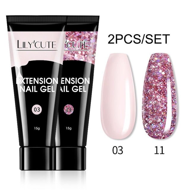 Extension Gel Set - SJB-DIAMOND ELITES