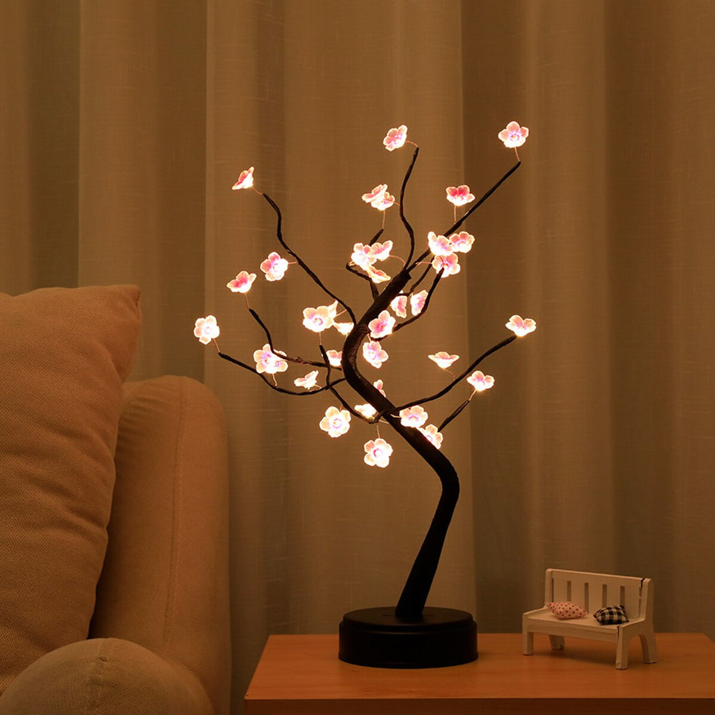 Cherry Tree Bonsai Lamp - SJB-DIAMOND ELITES