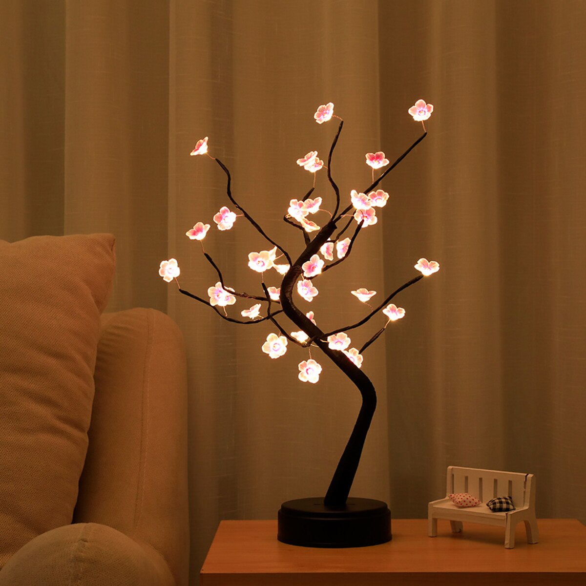 Cherry Tree Bonsai Lamp - SJB-DIAMOND ELITES