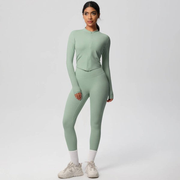 Well-in Vogue Velocity Zip Jacket Set