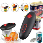 Electric Can Opener Automatic Jar Bottle Can Machine One Touch Portable Kitchen Hand Free Opening Opener Tool Gadgets Pi-Mart