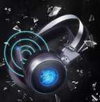STEVVEX N43 Stereo Gaming Headset 7.1 Virtual Surround Bass Gaming Earphone Headphone with Mic LED Light for Computer PC Gamer (N43) - SJB-DIAMOND ELITES