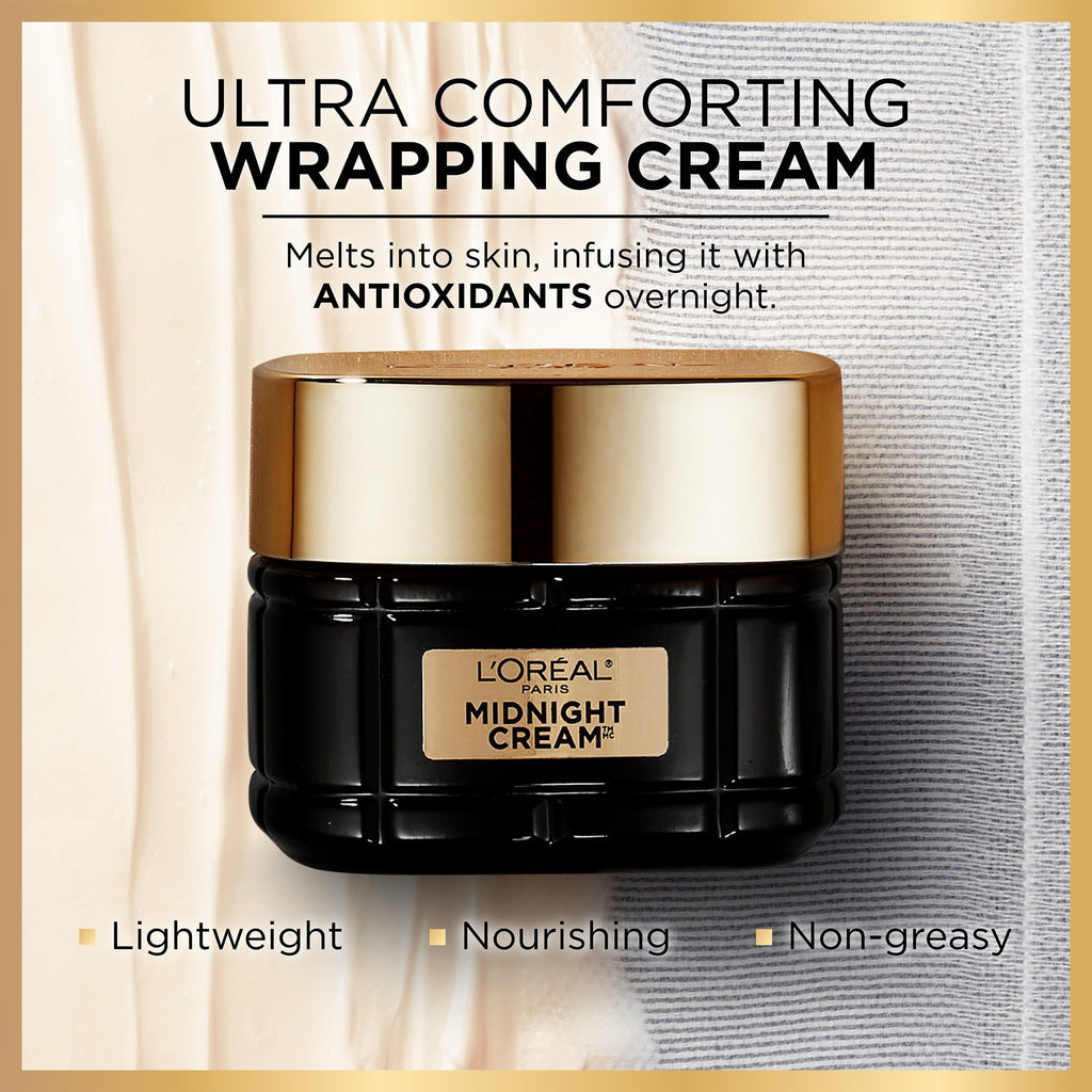 L'Oreal Paris Age Perfect Caring Cell Renewal Midnight Cream, Antioxidants, 1.7 oz EasyOptionXY LLC