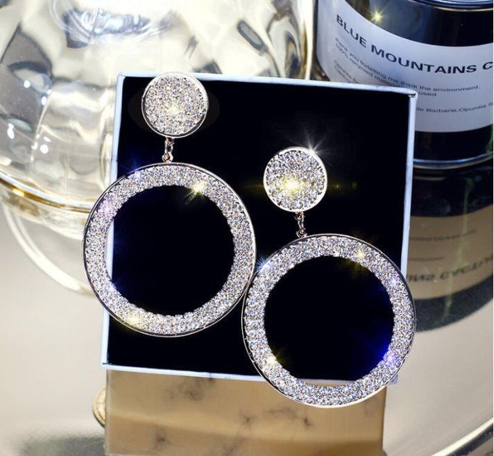 Exaggerated Circle Earring Earrings Pi-Mart