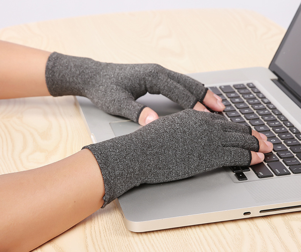 Breathable Health Care Half Finger Gloves Pi-Mart