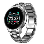 New Smart Watch For Men  With IP67 Waterproof Protecion and Heart Rate Fitness Tracker Pedometer For Android and IOS sistems Steel Band Sports Men Smart Watch - SJB-DIAMOND ELITES