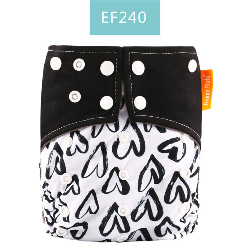 Bamboo charcoal deodorant cloth diapers