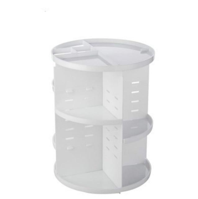 360 Degree Rotating Acrylic Cosmetic Storage Box Makeup Box Pi-Mart