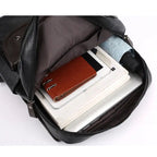 New PU waterproof backpack student computer bag Lootquake LLC
