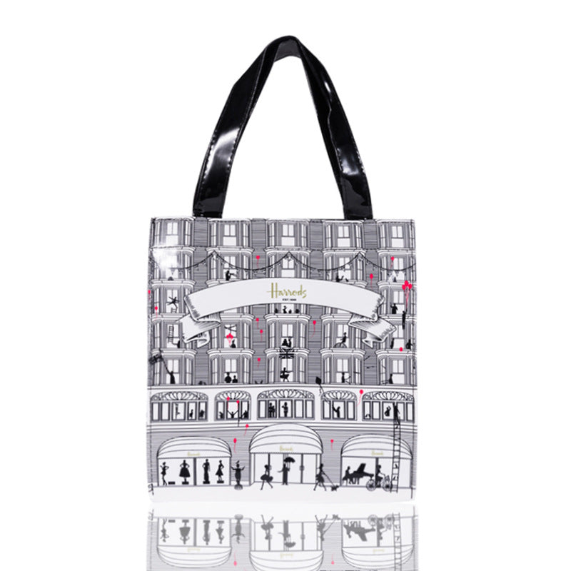 Letter printed handbag Pi-Mart