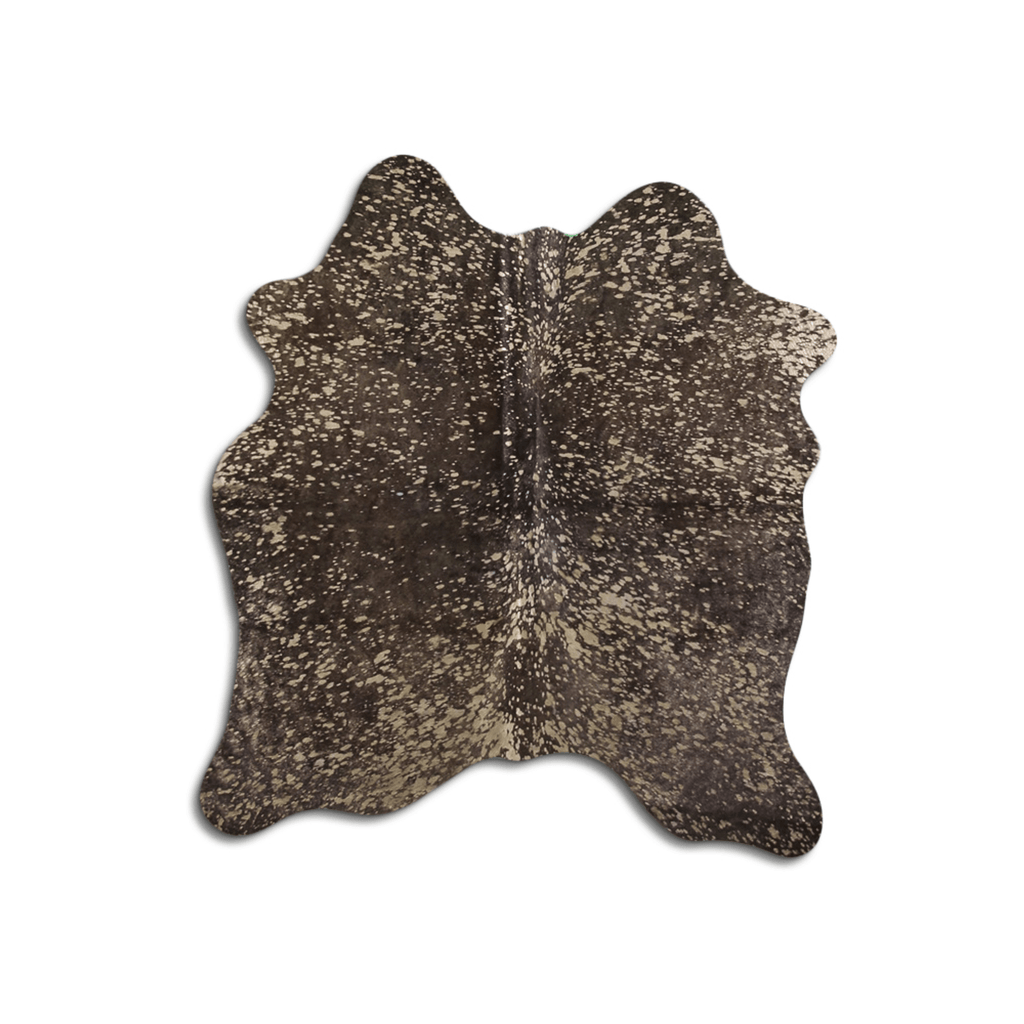 Acid Washed Gold Metallic Cowhide Rug - Camel/Brown Lootquake LLC