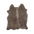 Acid Washed Gold Metallic Cowhide Rug - Camel/Brown Lootquake LLC