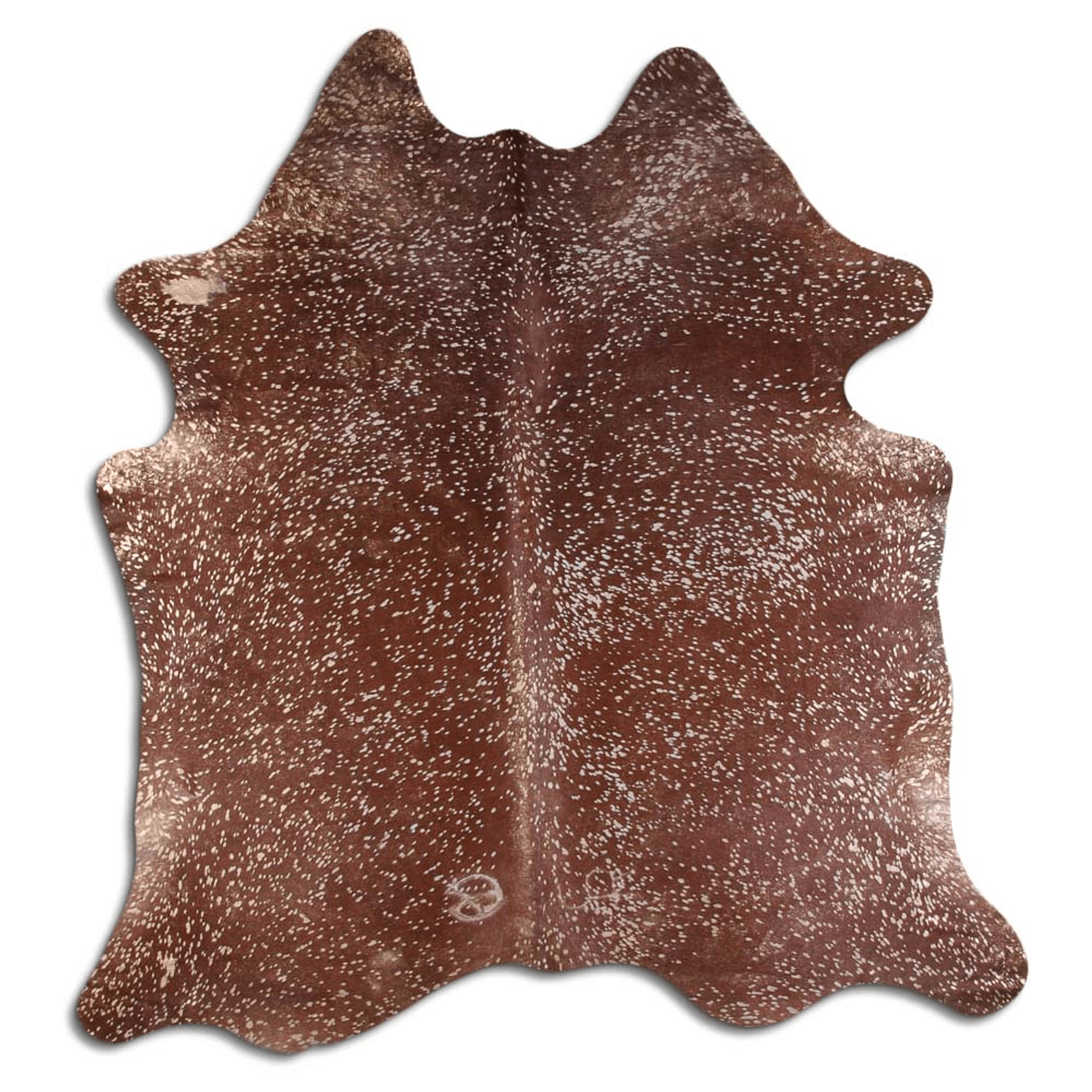 Acid Washed Gold Metallic Cowhide Rug - Camel/Brown Lootquake LLC