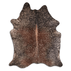 Acid Washed Gold Metallic Cowhide Rug - Camel/Brown Lootquake LLC