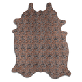 Elegant Printed Cowhide Area Rug - Baby Zebra Design Lootquake LLC