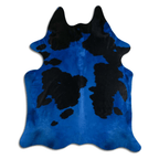 Dyed Black And White Cowhide Area Rug - 32-45 Sq. Ft. Lootquake LLC