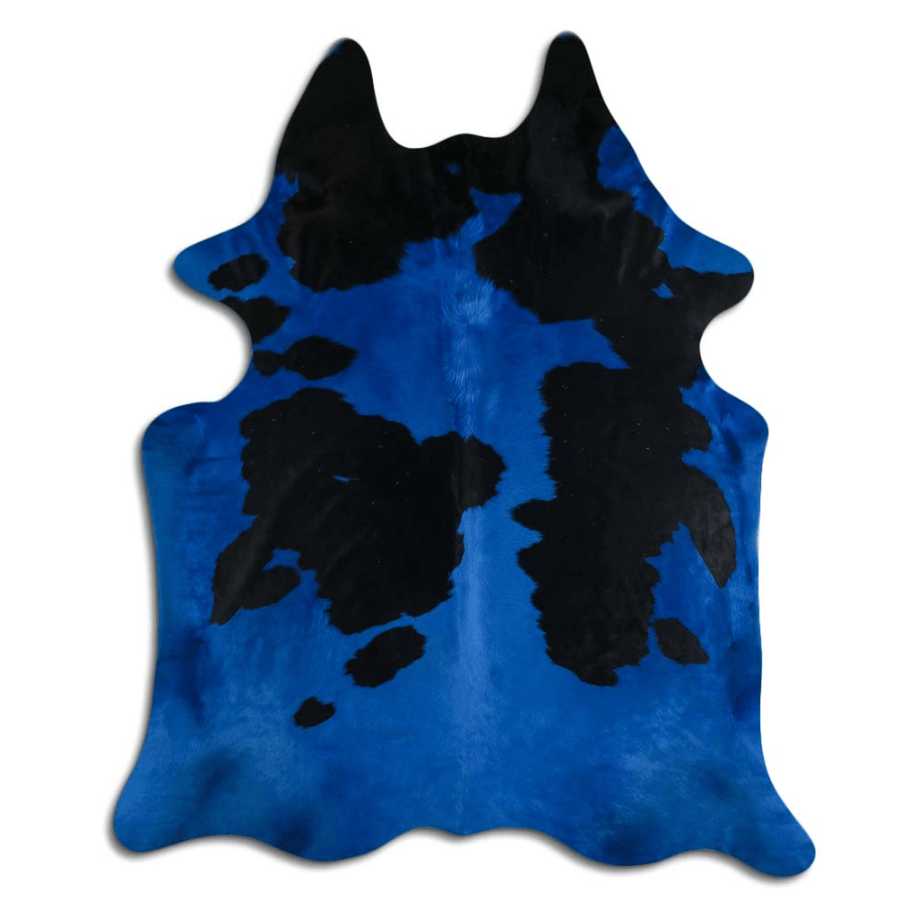 Dyed Black And White Cowhide Area Rug - 32-45 Sq. Ft. Lootquake LLC