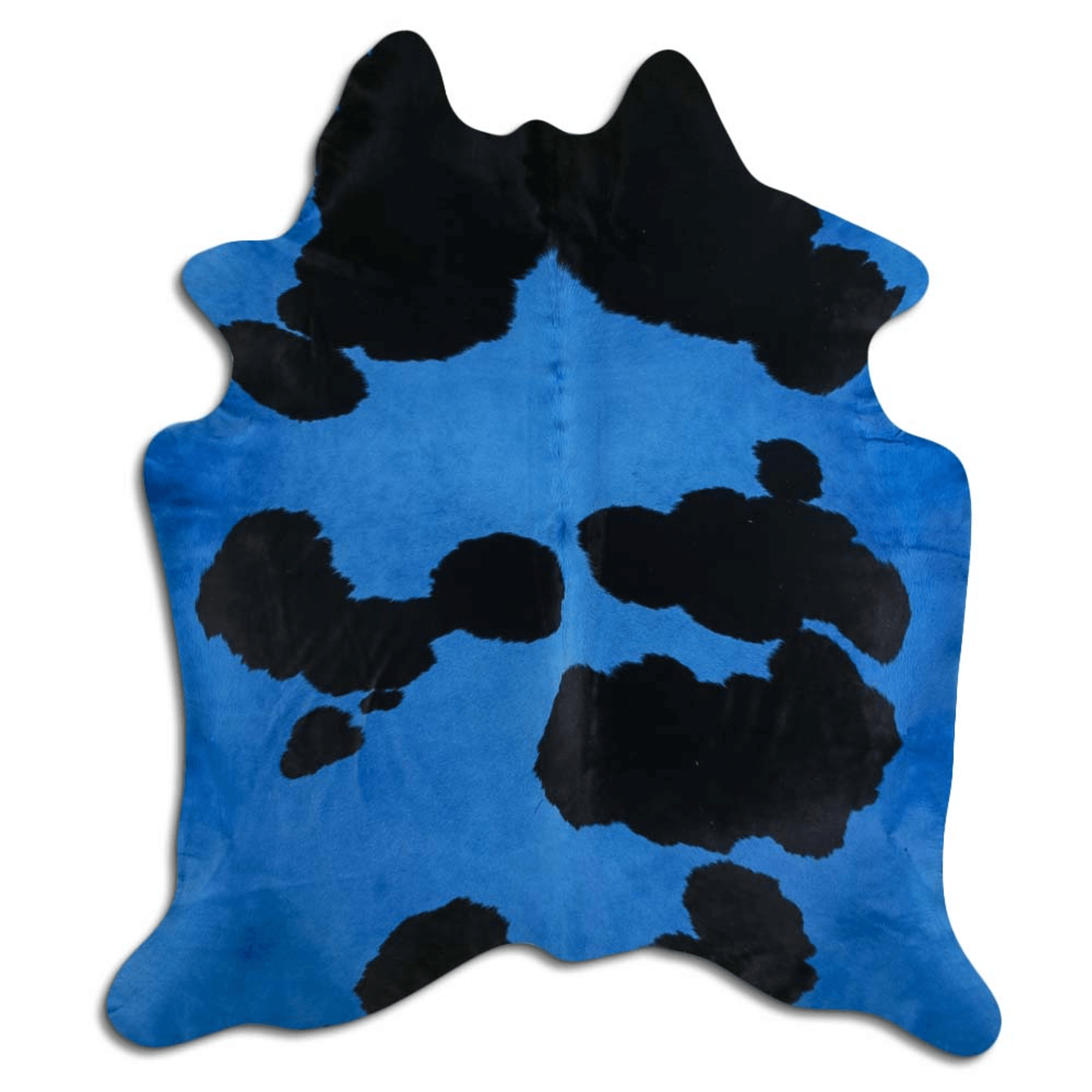 Dyed Black And White Cowhide Area Rug - 32-45 Sq. Ft. Lootquake LLC