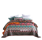 Brushed Fabric Quilted Bed Cover High Quality Polyester Cotton Three-piece Set Pi-Mart
