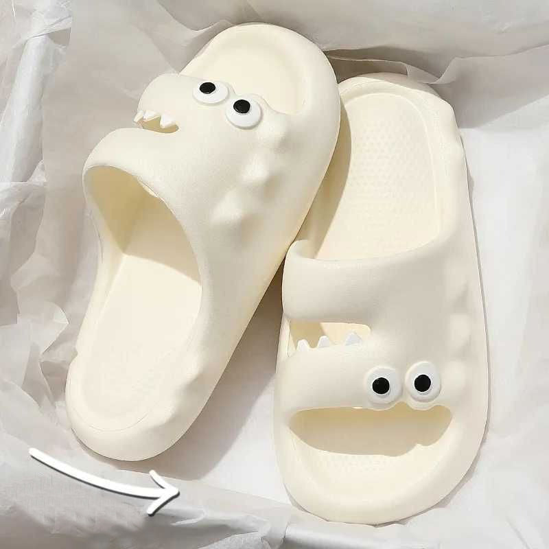 Cute Cartoon Slippers For Women Men Indoor And Outdoor Non-slip Thick Soles Floor Bathroom Slippers Fashion House Shoes Pi-Mart