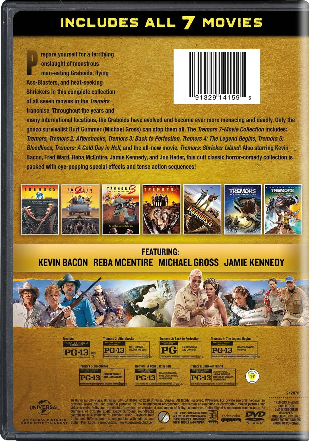 Tremors: 7-Movie Collection (DVD)