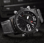 Men's Multifunction Digital Analog Waterproof Watch With Alarm And Automatic Time Zones Unique Design Excellent Gift - SJB-DIAMOND ELITES