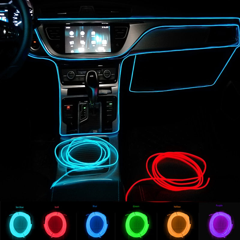 Car Interior Decorative Lamps Strips - SJB-DIAMOND ELITES