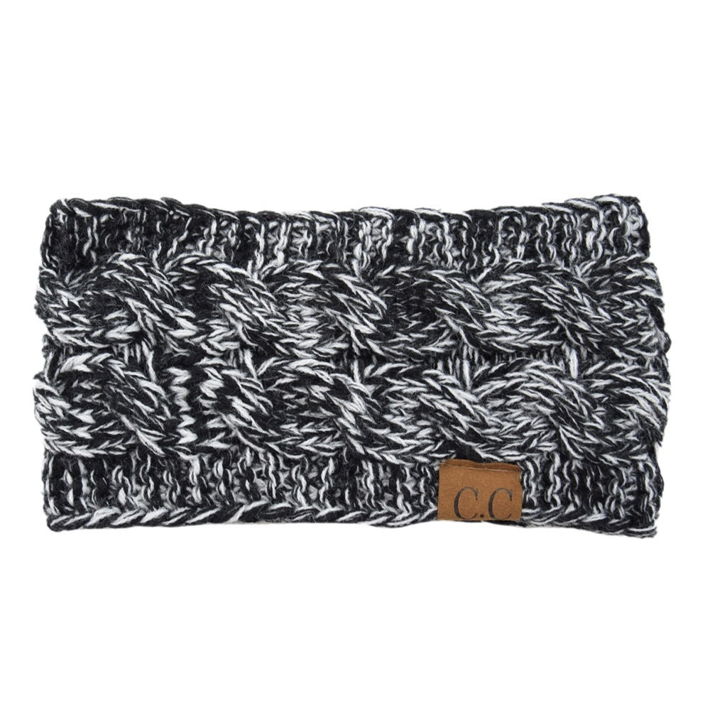 European And American Knitted Hairband Wool Variegated Pi-Mart
