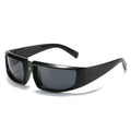 Super Texture Cool Sunglasses Futuristic Technology Punk Pi-Mart