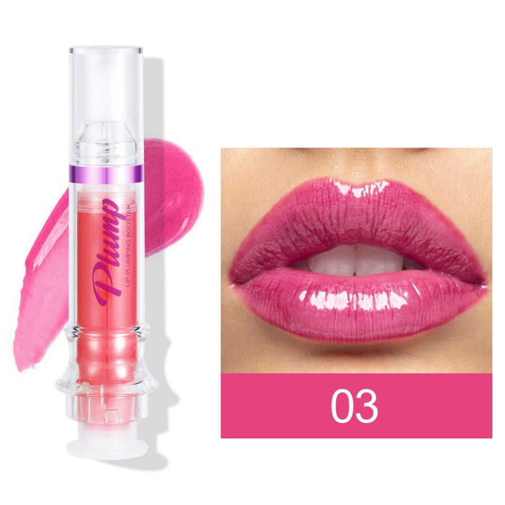 New Tube Lip Rich Lip Color Slightly Spicy Lip Honey Lip Glass Mirror Face Lip Mirror Liquid Lipstick Pi-Mart