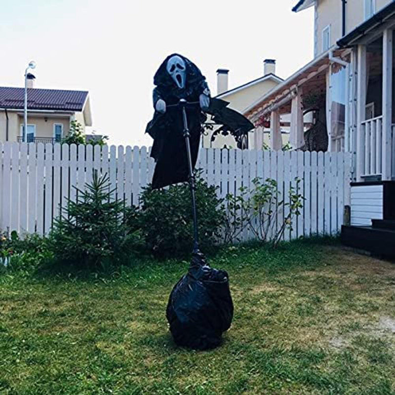 Garden Ghostface Scarecrow Pi-Mart