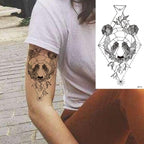 25 Sheets Flower Rose Luxury Tattoos Waterproof Temporary Sticker 3D Rose Flower Tattoos Body Art Arm Fake Tatoo For Womens Stevvex