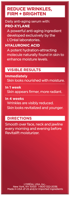 L'Oreal Paris Revitalift Serum Triple Power Anti Aging Serum, 1 fl oz