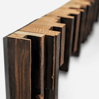 Artisan Crafted Wood Wall Sculpture - Organised Chaos Design