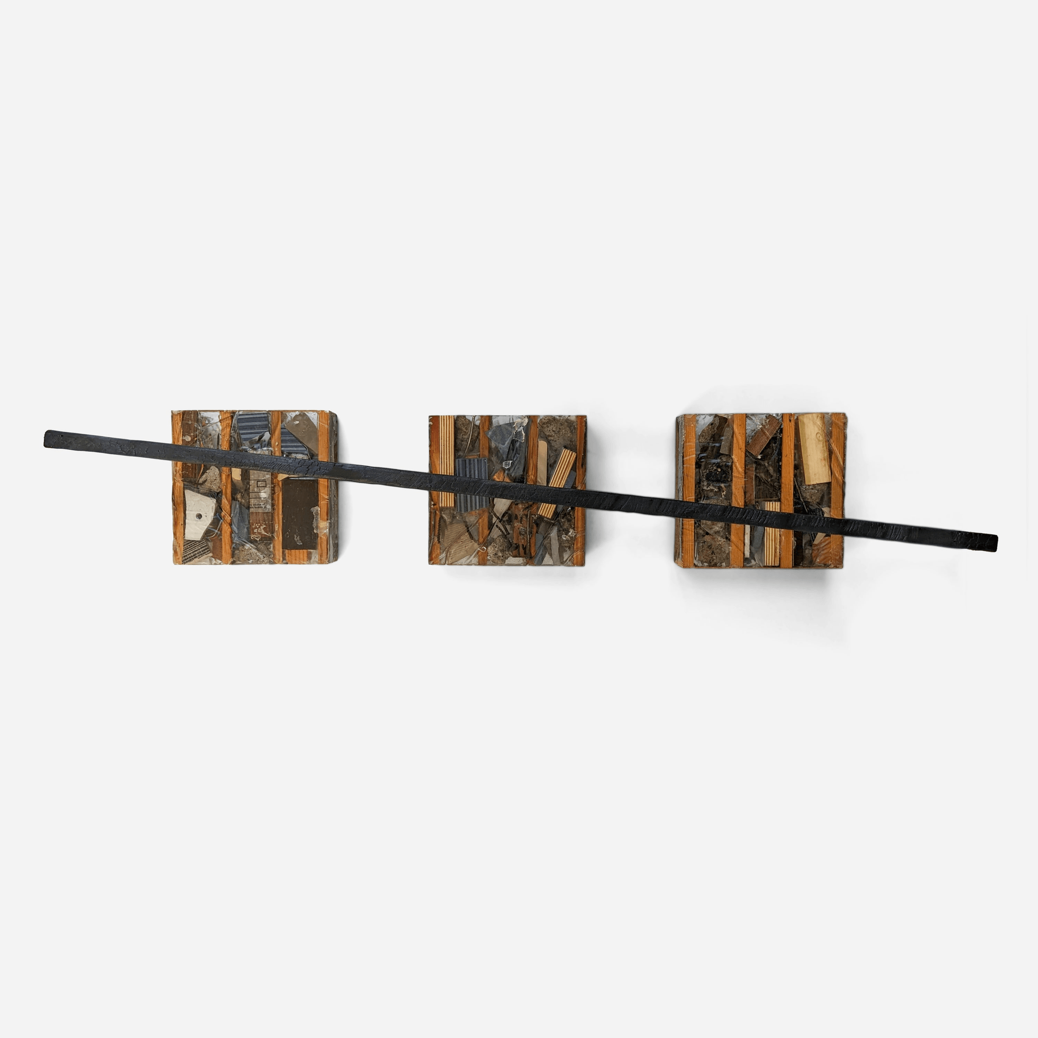 Eco-Resin Handcrafted Artwork From Reclaimed Construction Materials Lootquake LLC