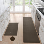 Kitchen Floor Mat Two-piece Set Of Non-slip, Waterproof And Easy To Scrub For Home, Kitchen Pi-Mart
