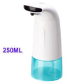 250ml Automatic Foam Soap Dispenser Touchless Foaming Infrared Motion Sensor Hands-Free Soap Pump Dispenser For Bathroom Kitchen  Touchless Sensor Soap Dispenser Auto Infrared Motion Soap Dispenser Liquid Hands-Free Soap Dispenser Stevvex